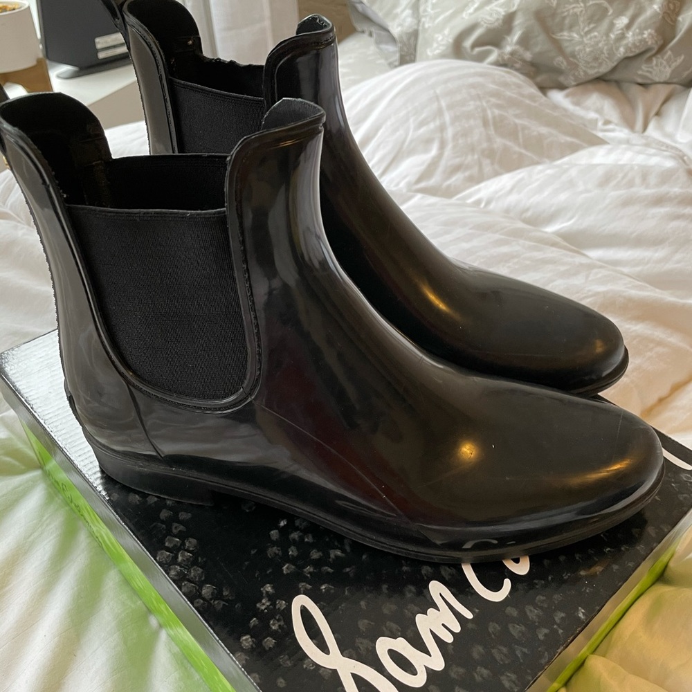Sam Edelman Gloss Chelsea Rain Boots–SIZE 11